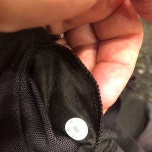 Lululemon Black Sports Bra 8